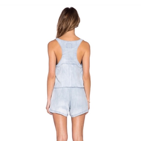 Rails Lily Chambray romper, size medium - Picture 2 of 6